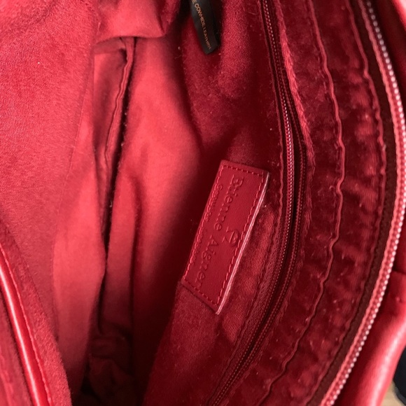 Etienne Aigner Red Leather Purse - Picture 3 of 4